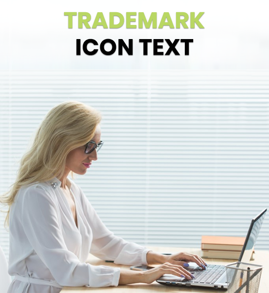 Trademark Icon Text
